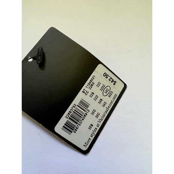 NWT Victoria's Secret Women's Push-Up Bandeau Bikini Swim Top White Size 34C - Picture 4 of 11